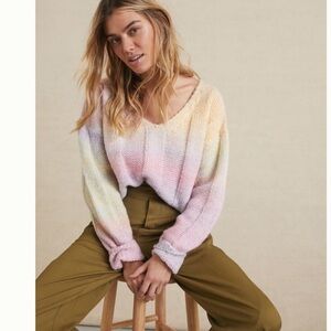 RAGA Pastel V-Neck Sweater